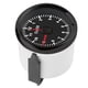 thumbnail image 3 of Instrumento de calibre de reloj universal de 2 pulgadas, 0 a 12 horas, luz trasera roja, 12 V/24 V, para coche, barco, yate, motocicleta, esfera negra, marco negro, 3 of 5