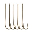 thumbnail image 1 of LEEYNEER Classic  Large Ring  / Freshwater Fishing Hook (100-Pack)  Bronze  Size 8#, 1 of 3