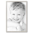 thumbnail image 2 of ArtToFrames 24" x 36" Slanted Lip White Picture Frame, 24x36 inch White Wood Poster Frame (WOM-4825), 1 Pack, 2 of 6
