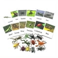 thumbnail image 3 of Montessori Animal Matching Card: Cognitive Kids Educational Toy For Language Learning - Zoo, Farm & Insects Christmas And Halloween Gift!, 3 of 5