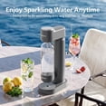 thumbnail image 5 of PHILIPS Sparkling Water Maker Kit, Modern Soda Streaming Machine for Daily Life & Convenient Use, BPA-Free Soda Maker (CO2 GAS Not Included) , Enjoy Sparking Water Anytime & Anywhere, Gray, 5 of 12