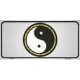 thumbnail image 2 of Plaque d'Immatriculation Yin & Yang, 2 of 2