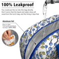 thumbnail image 5 of Flower Lunch Bag for Women Men Reusable Insulated Lunch Bags, Leakproof Cooler Food Lunch Tote Bag, Large Capacity Lunch Box for Work School Travel Picnic, 5 of 7