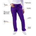 thumbnail image 4 of Adar Pro Sarraus pour Femmes - Pantalon de Sarrau de Yoga à Jambe Étroite, 4 of 8