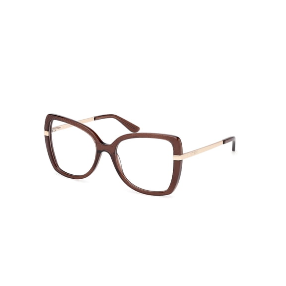 Guess eyewear frame GU50245 WOMAN 54/18/140 048 shiny dark brown