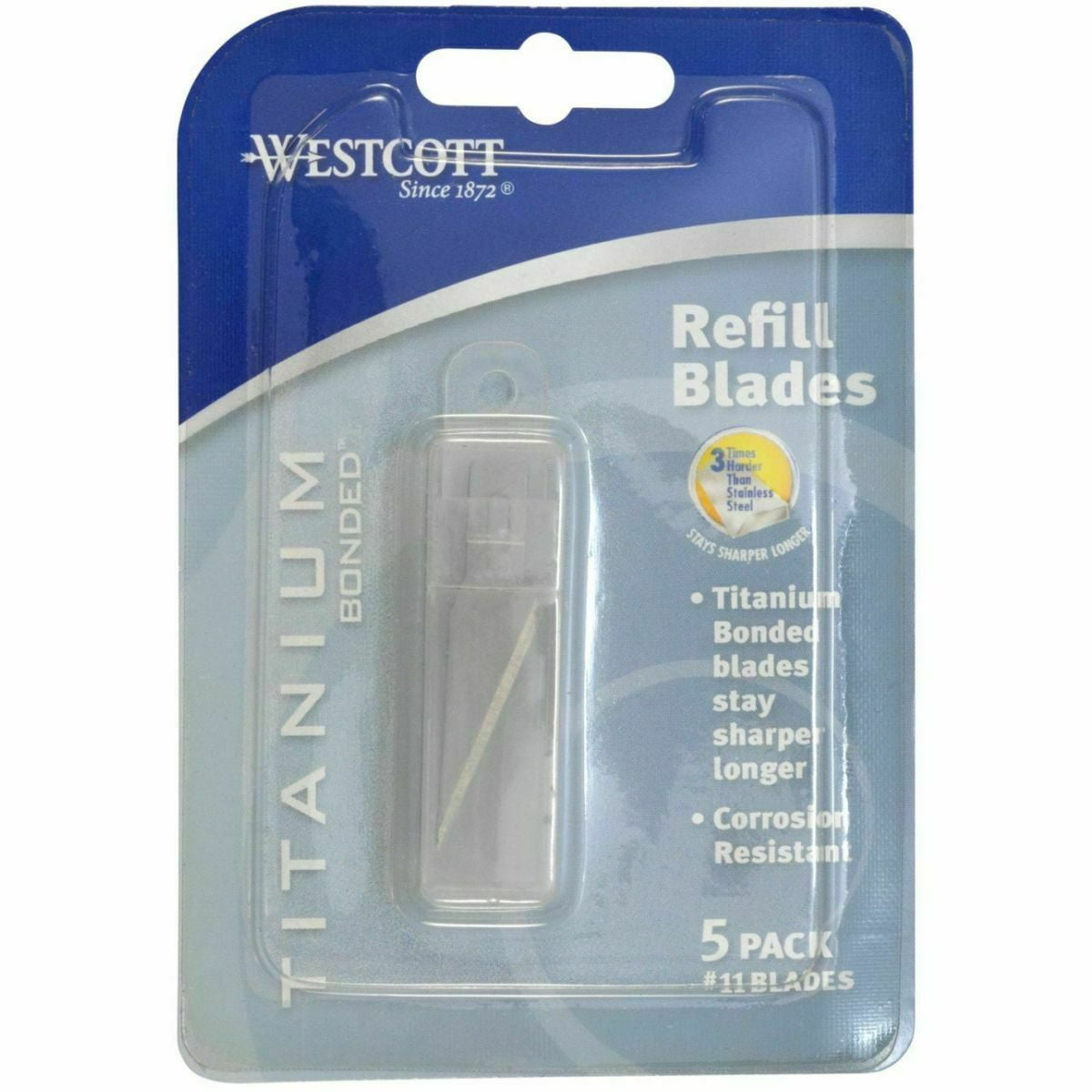 Westcott 11 Hobby Knife Refill Blades 5Pk