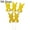 5#, variant on comerut Easter Day Rabbit Bunny Hanging Flag Banners Bunting Cake Topper Party Decor