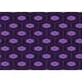 thumbnail image 1 of Ahgly Company Machine Washable Indoor Rectangle Transitional Deep Purple Area Rugs, 4' x 6', 1 of 7
