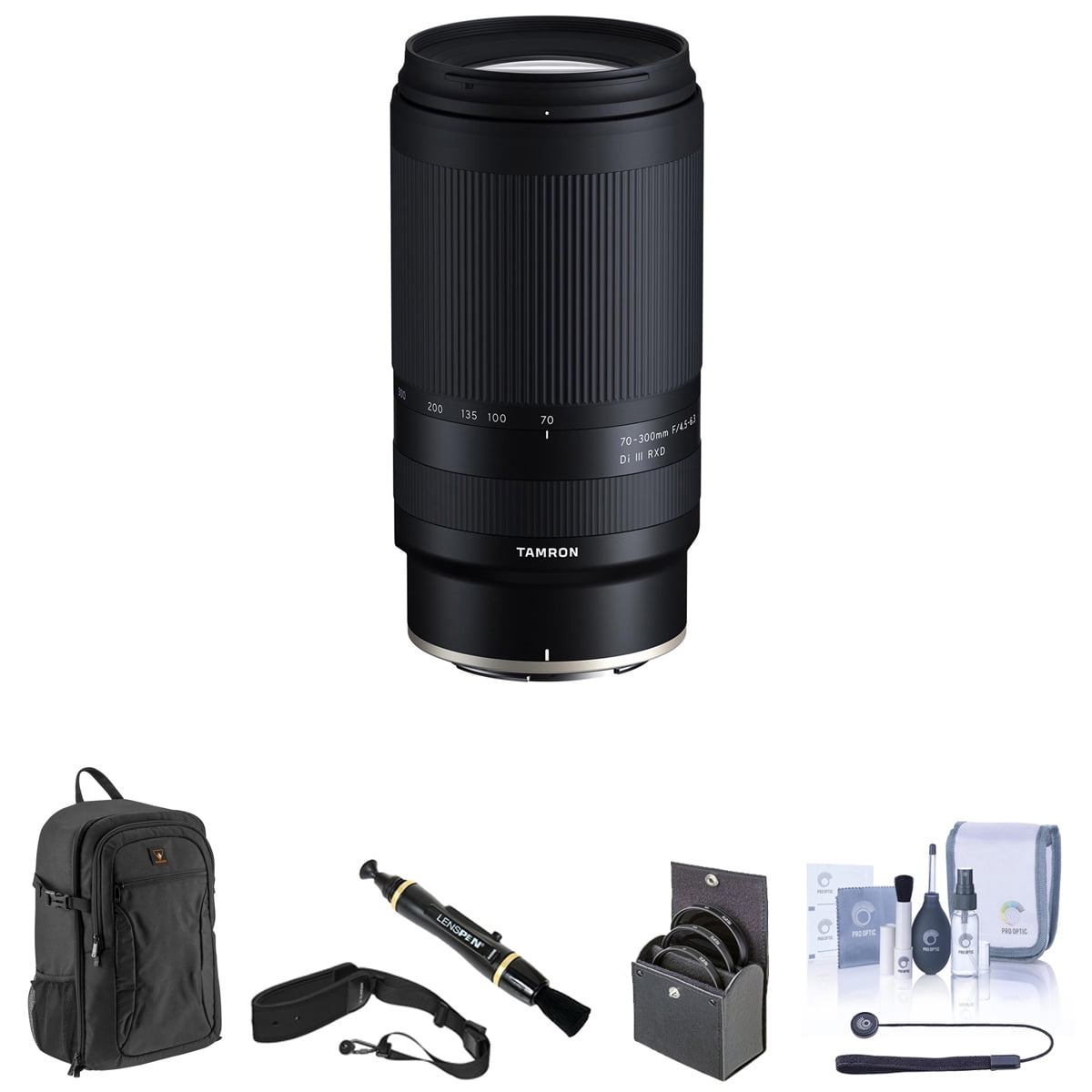 Tamron 70-300mm f/4.5-6.3 Di III RXD Lens for Nikon Z Bundle with