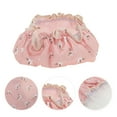 thumbnail image 3 of Unique Bargains 1 Pc Reusable Horse Pattern Shower Cap for Shower Pink Polyester Cotton PEVA, 3 of 7