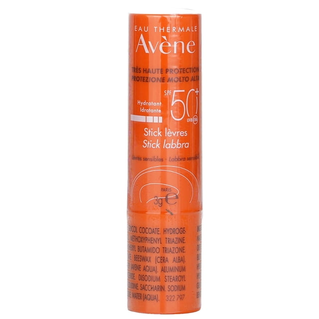 Bálsamo labial Avene, protección muy alta, SPF 50, 3 ml, para personas sensibles