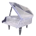 thumbnail image 3 of 3D Crystal Piano Puzzle Toy DIY Handmade Puzzle Piano Educational Assembled Toy (White), 3 of 7