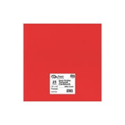 Paper Accents Cardstock 12"x 12" Stash Builder 65lb Textured Tomato 25pc
