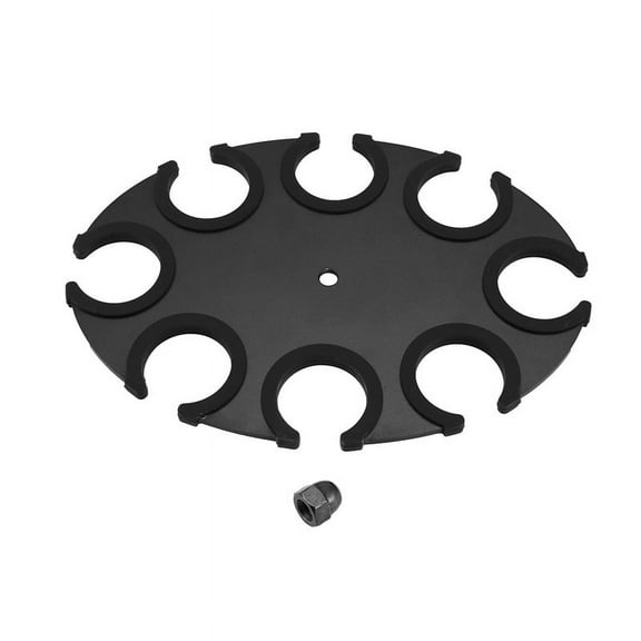 Microphone Holder, Multi Mic Holder for Wired and Wireless Mics, Multiple Microphone Organizer and Display for Mic Stand