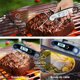 thumbnail image 4 of Term&oacute;metro Digital de Carne Cocina, Term&oacute;metro de Doble Sonda para Horno, 2 Segundos Lectura Instant&aacute;nea, Pantalla LCD, Term&oacute;metro Cocina con Alarma para Co, 4 of 7