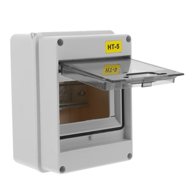 OULII Boîte Électrique en Plastique Boîte de Distribution Électrique ABS Multi pour Câblage Domestique 1Pcs