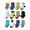 L101-E, variant on Non Slip Toddler Socks with Grip Boys Girls 12 Pairs Anti Skid Crew Socks Baby Kids Children Cartoon Pattern(L101-G,5-7 Y)