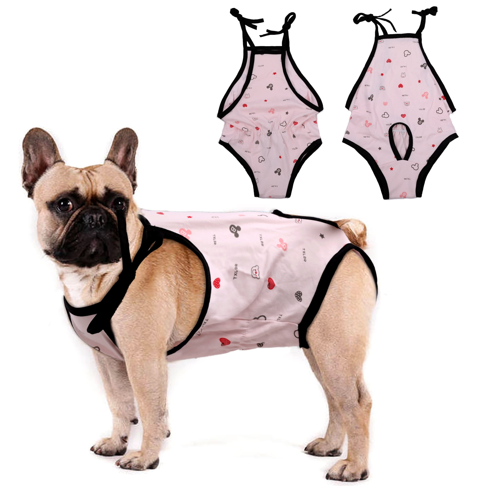 Pet Dog Physiological Bib Pants Female Puppy Jumpsuit Diaper Rompers Underwear 