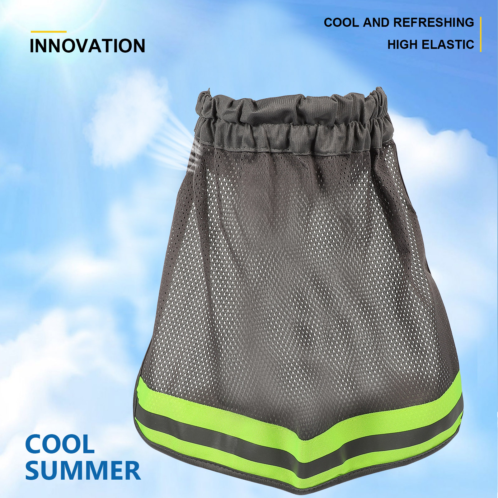 Hard hat neck shade 2pcs Hard Hat Liners Hard Hat Sun Shade Neck Shield