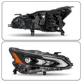thumbnail image 7 of Black For 2023-2024 Nissan Altima Full LED Left Driver Side/Right Passenger Side Headlights Headlamp, 7 of 7