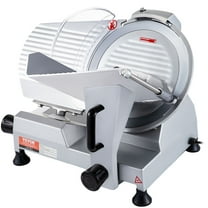 VEVOR 12" Commercial Meat Slicer 350W Electric Deli Slicer for Meat Cheese Bread
