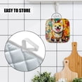 thumbnail image 4 of 4 Pack Pot Holders,Kitchen Essential, Potholder Set,Adorable Corgi Amidst Colorful Paint Splashes, 4 of 6