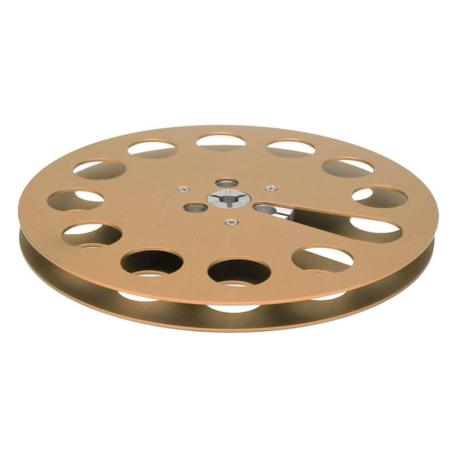 1/4 7 Inch Empty Tape Reel Universal For Opening Machine Part Recording Takeup Reel, Aluminum Alloy 11 Hole Empty Takeup Reel For Reel To Reel Tape Machines Replacement