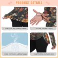 thumbnail image 4 of FORMRS Womens Long Sleeve Shirts UPF 50+ Sun Protection Quick Dry Fishing Hiking Tops, Size S-2XL, Colorful Flower, 4 of 8