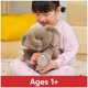 thumbnail image 4 of Peluche GUND Chai Elephant de peluche gris, 25 cm, 4 of 8