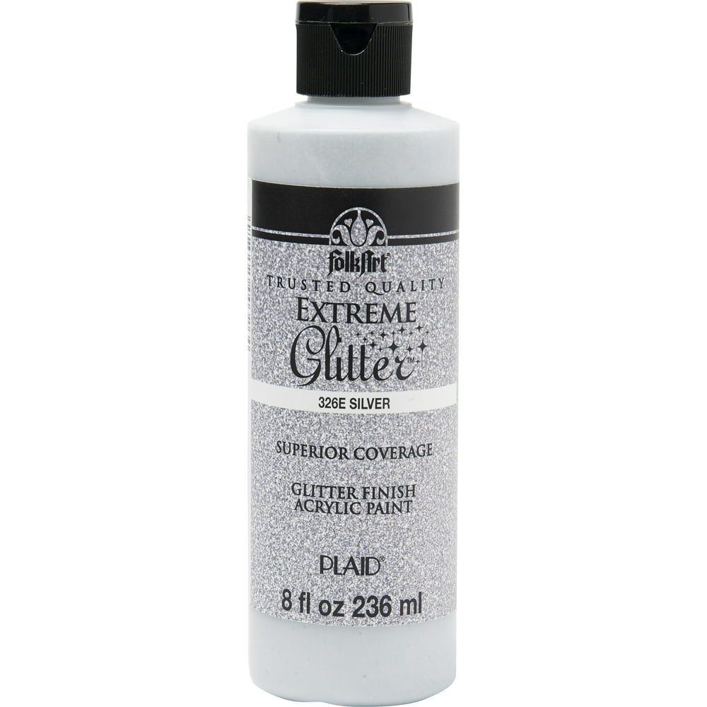 FolkArt WM326E Extreme Glitter Acrylic Craft Paint, Glitter Finish