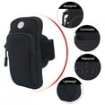 thumbnail image 6 of Kritne Arm Case, 5 Colors Sport Running Arm Wrist Pouch Or Armband Phone Case Bag Great For Holding Mobile Phone, Keys, Changes And Bank Cards,Double Pockets And Dual Zippers Closure, 6 of 7