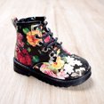 thumbnail image 1 of Leather Waterproof Kid Baby Boots  FLORAL  Flower, 1 of 9