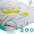 thumbnail image 3 of Colchones Dorm | Colchón Cambiador para Bebé – Bambú Impermeable | Seguro y Cómodo en Cada Cambio de Pañal y Ropa | 80 x 40 x 11 cm | 18 Certificaciones Internacionales, 3 of 4