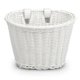 thumbnail image 2 of 1Set Rattan Wicker Bicycle Basket Bike Handlebar Accessories White, 2 of 5
