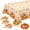 3, variant on Fall Thanksgiving Tablecloth Decoration Fall Maple Pumpkin Disposable Vinyl Waterproof Table Covers for Fall Party Supplie 54 x 108 inch 3Pcs Design3