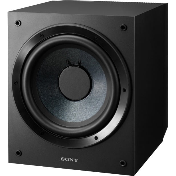 Sony 115 W 10" Home Theater Active Subwoofer (SACS9) with Monoprice