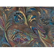 Pack of 1, Marbled Feathers Gift Wrap 18" x 833' Gift Wrap Full Ream Roll for Holiday, Party, Kids' Birthday, Wedding & Special Occasion Packaging