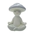 thumbnail image 1 of Estatua de de meditación, figura decorativa, artesanía, bonito adorno de escritorio, pequeña escultura para oficina, salón de té, chimenea. Estilo A, 1 of 9
