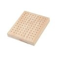 thumbnail image 3 of Soporte de brocheta de alimentos de madera Estatua de arcilla Decoración de la mesa Decoración de la vajilla del aperitivo Servicio de porción para la 99 agujeros, 3 of 8