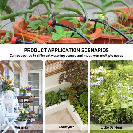 Garden Patio Water Mister Air Misting Cooling Micro Irrigation