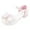 White, variant on LUOGENLI Slippers Girls Slippers Size 2 Big Kid Girl's Leather Shoes Shoes Dress Spring and Autumn New Children's Shoes Student Performance Shoes Wedding Banquet Flower Children's Shoes Blue 28