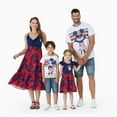 thumbnail image 1 of Disney Micky Mouse Men Graphic Tee Short Sleeve T-Shirt Family Matching Tops for Father's Day Sizes M-XXL, 1 of 6