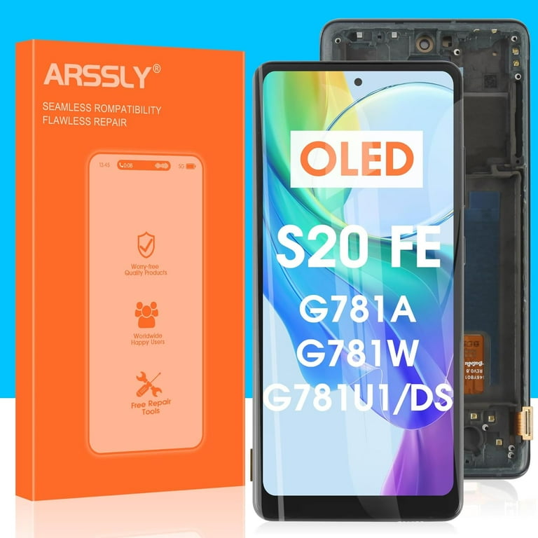 OLED for Samsung Galaxy S20 FE 5G Screen Replacement kit, LCD