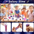 thumbnail image 2 of Slime Set Olixmlya Valentines Galaxy con tarjetas para niños, paquete de 28, 2 of 6