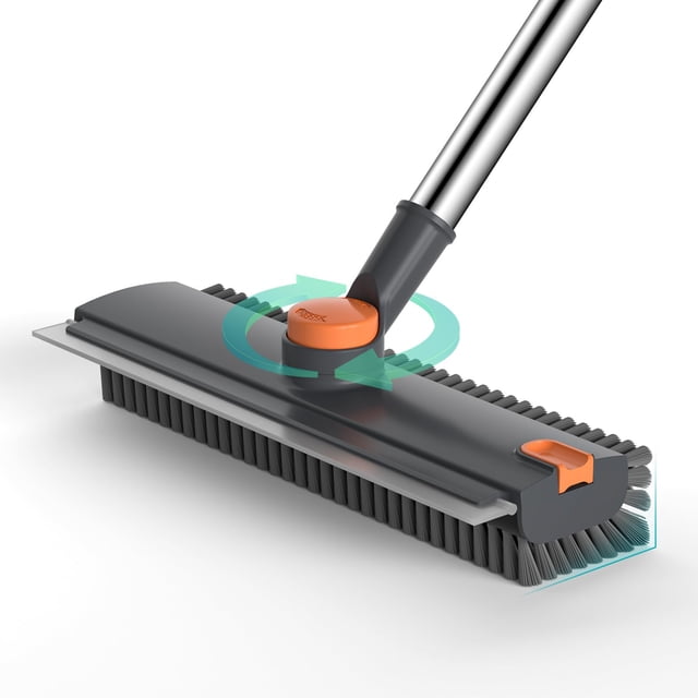 Cepillo para fregar suelos Dripdropjoy con mango largo ajustable