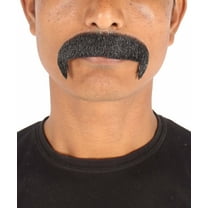 Men's 70's Horseshoe Synthetic Facial Hair Mustache | HPO