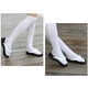 thumbnail image 5 of Sonducket 1 par de zapatos Retro para Cosplay, pantuflas de antideslizantes, plataforma impermeable resistente al desgaste, sandalias de verano, Accesorios de calzado Blanco/42-43 Sonducket AP012712-06, 5 of 6