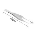 thumbnail image 7 of EHJRE Long Fat Tweezers Pointed Stainless Steel Multi-Purpose Compact Precision 120mm Repair Tool Remover for Splinter Beading Hotel Men Women - Diameter 0.8 mm, Pointed, 7 of 7