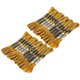 thumbnail image 1 of 24 Uds Hilo De Bordar Punto De Cruz Hilo Trenzado Dorado Brillante Hecho A Mano Ovillos De Algodón, 1 of 7