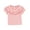 Pink, variant on T Shirts for Toddler Girls Crew Neck Short Sleeve Tshirts Casual Base T Shirts for Girls 12-18 Months